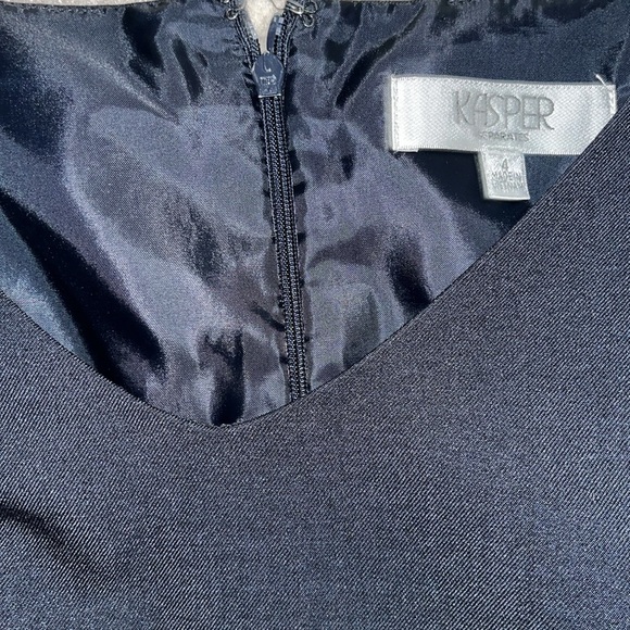 Blue Kasper Business Suit Dress - Picture 2 of 3